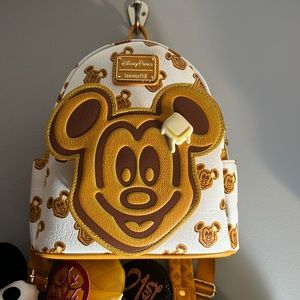 Mickey waffle loungefly